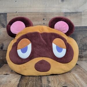 Animal Crossing Plush Nintendo Club Mocchi Mocchi 15"‎ Tom Nook Pillow Tomy